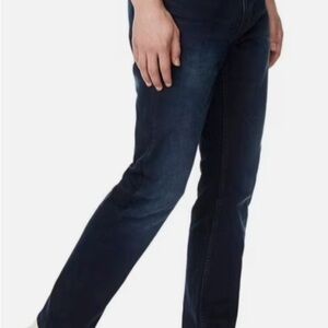 Men's Slim Fit Deep Blue Jeans